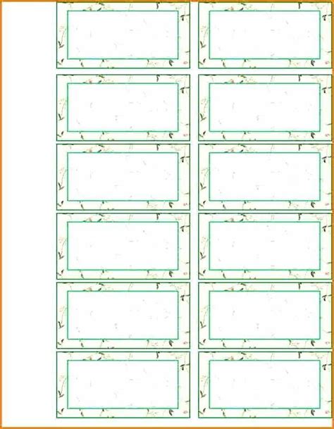 File Cabinet Labels Template