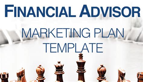 Financial Advisor Marketing Plan Template
