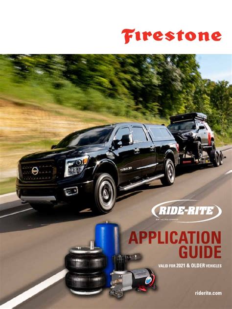 Firestone Ride Rite Catalog