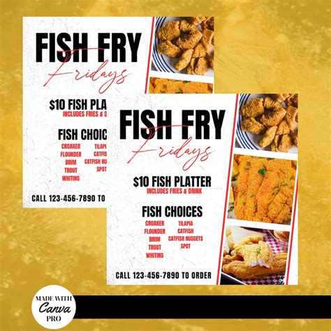 Fish Fry Template