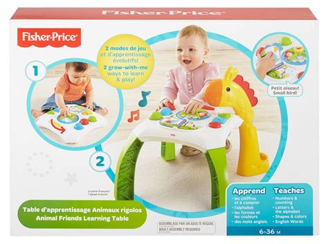 Fisher Price Animal Friends Learning Table Catalogue Number
