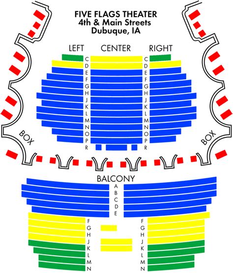 Five Flags Dubuque Seating Chart