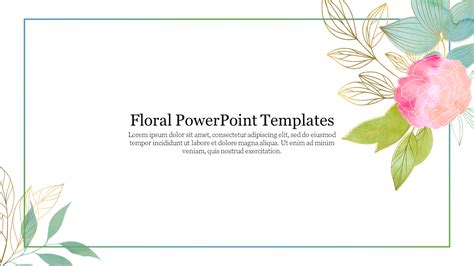 Floral Powerpoint Templates