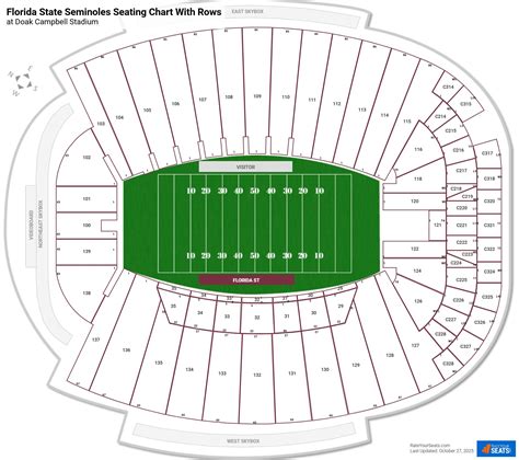 Florida State Stadium Seating Chart