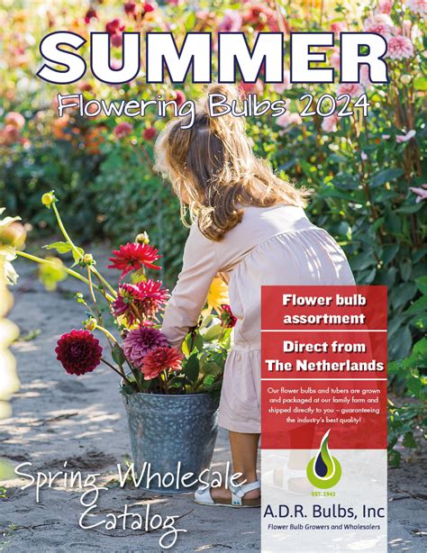 Flower And Bulb Catalogs For Pacific Northwest