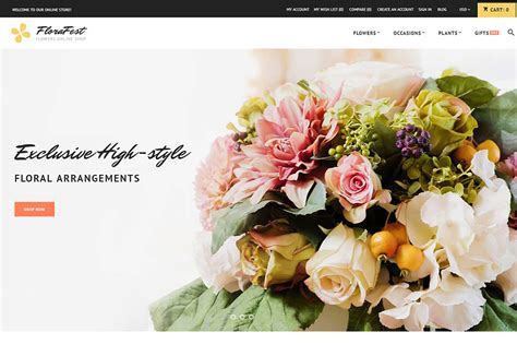 Flower Website Templates