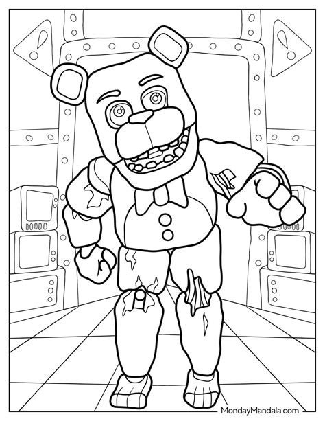 Fnaf 2 Coloring Pages