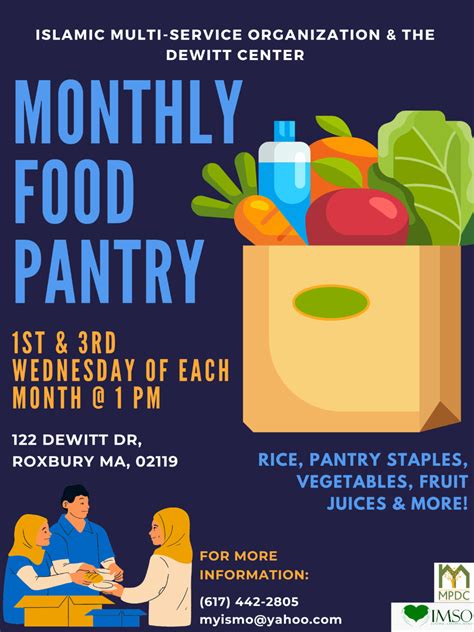 Food Pantry Flyer Template Free