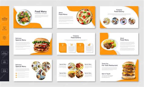 Food Presentation Template