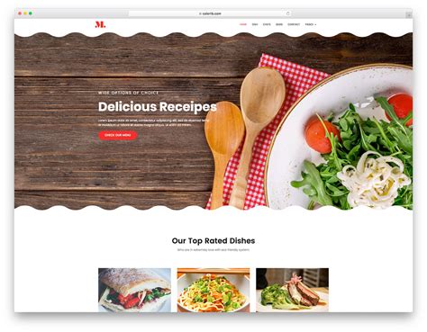 Food Site Templates
