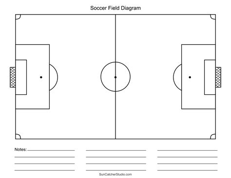 Football Pitch Template