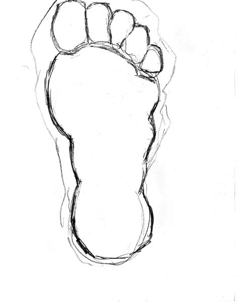 Footprint Drawing