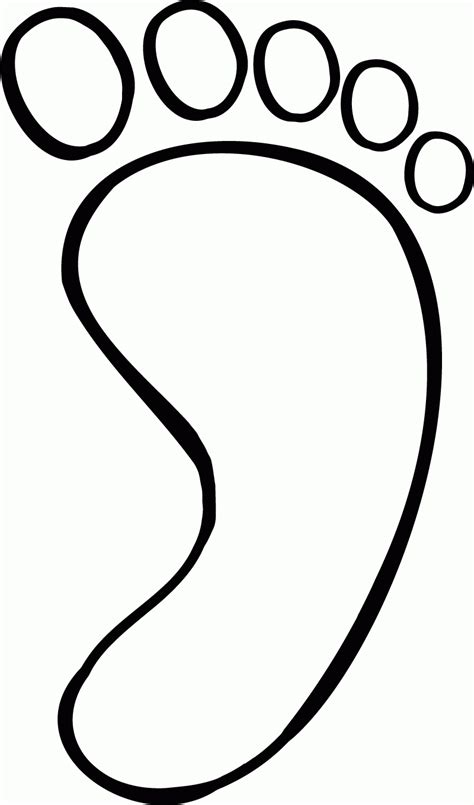 Footprint Template Printable