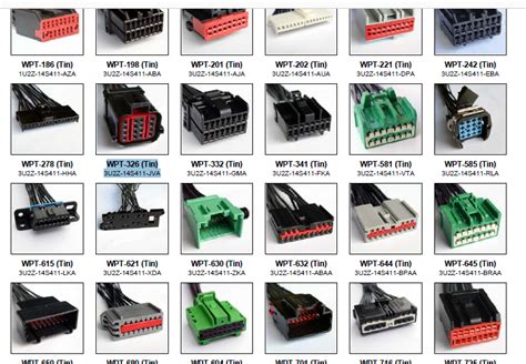 Ford Connectors Catalog