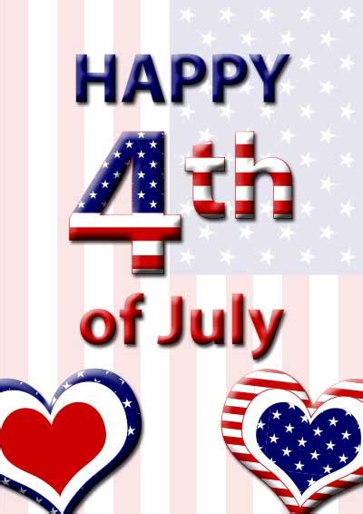 Fourth Of July Cards Printable