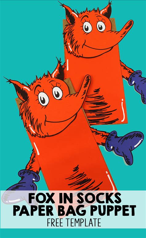 Fox In Socks Template