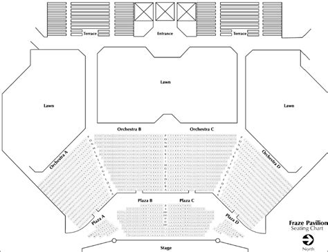 Fraze Pavilion Seating Chart