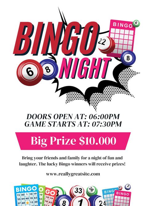 Free Bingo Flyer Templates