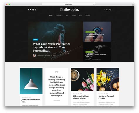 Free Blog Website Templates
