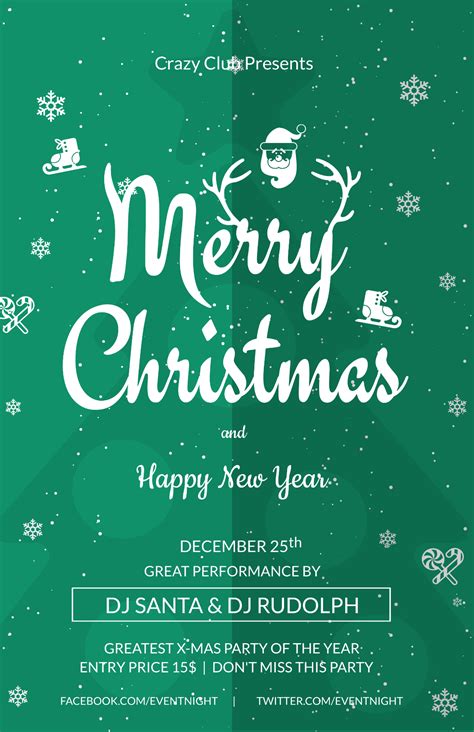 Free Christmas Poster Templates