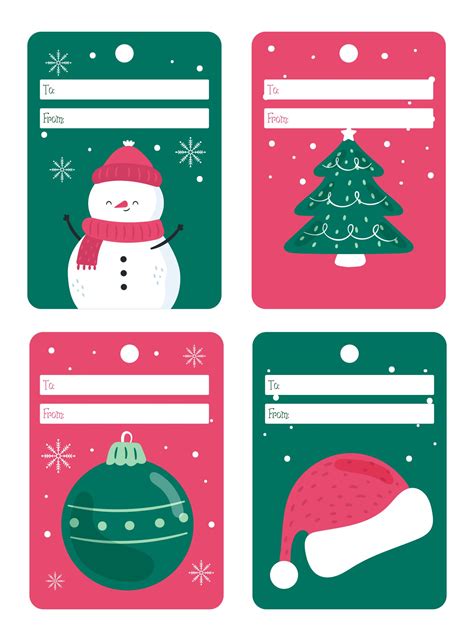 Free Christmas Printable Gift Tags