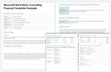 Free Consulting Templates