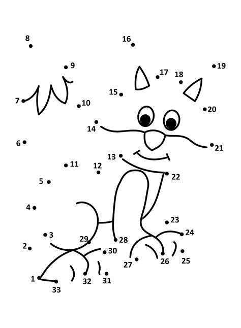 Free Dot To Dot Printables 1 30