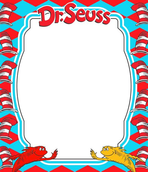 Free Dr Seuss Templates