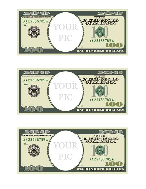 Free Fake Money Template