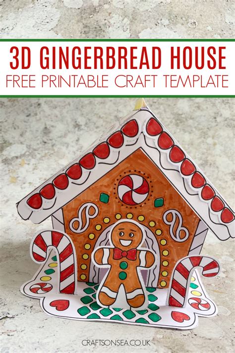 Free Gingerbread House Printables