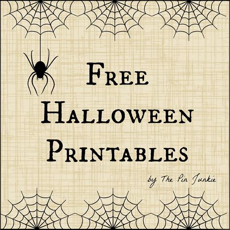Free Halloween Templates To Print