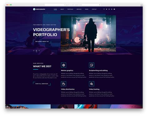 Free Html Portfolio Website Templates