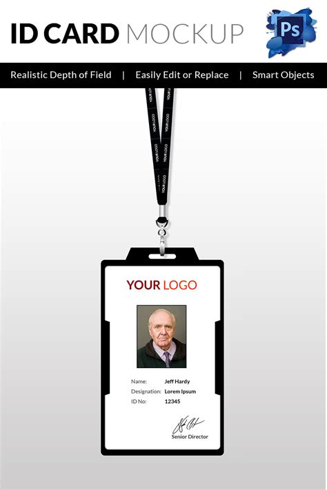 Free Id Badge Template Word