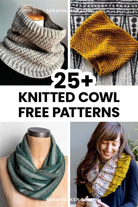 Free Knit Cowl Pattern