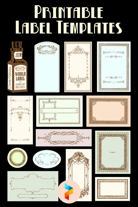 Free Labels Templates Printable