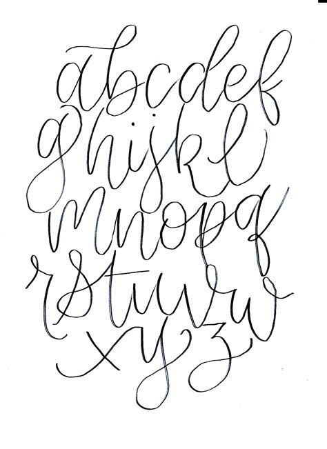 Free Lettering Templates