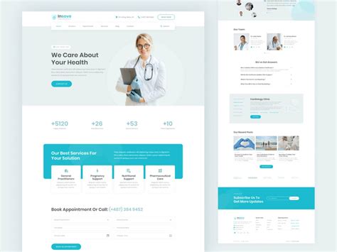Free Medical Template Website