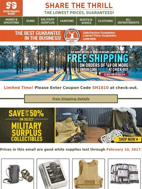 Free Military Surplus Catalogs By Mail