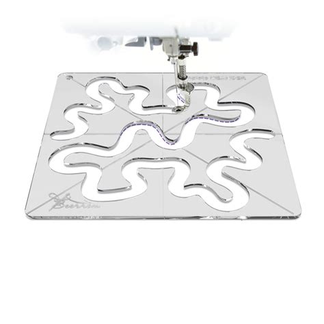 Free Motion Quilting Acrylic Templates