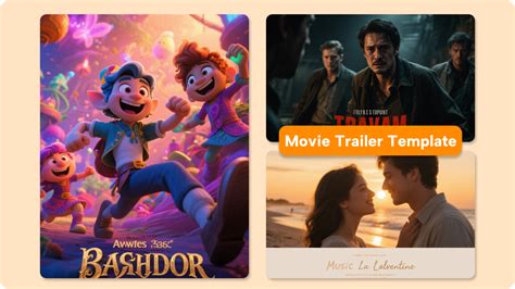Free Movie Trailer Template
