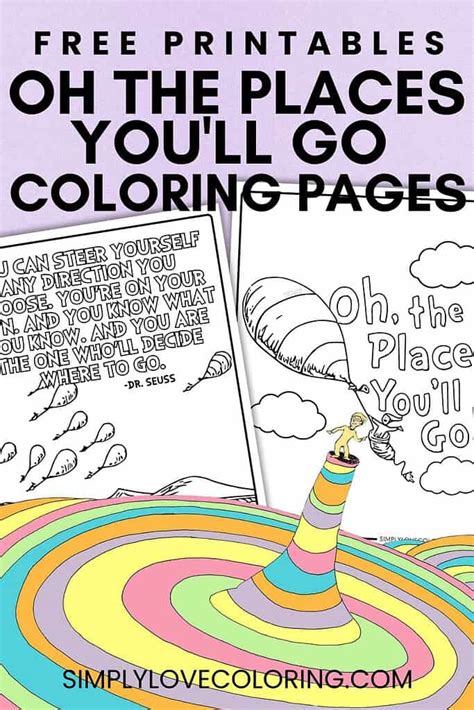 Free Oh The Places Youll Go Printables