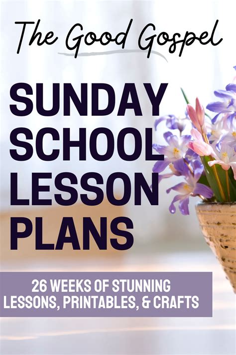 Free Online Printable Sunday School Lessons For 6th Graders