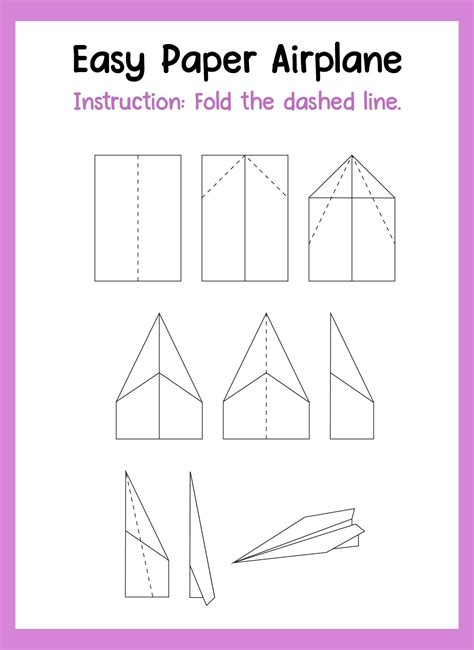 Free Paper Airplane Templates
