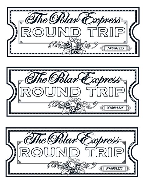 Free Polar Express Printables