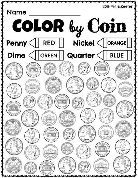 Free Printable Activity Sheets About Teaching A Nickel