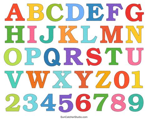 Free Printable Alphabet Letters A To Z
