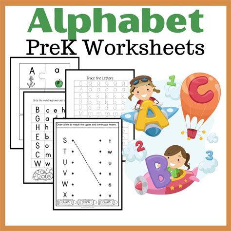 Free Printable Alphabet Worksheets For Preschoolers