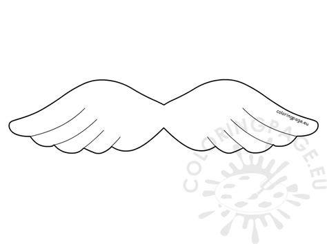 Free Printable Angle Wing Template For Kids Costume