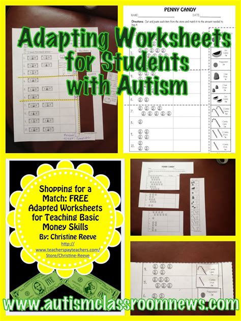 Free Printable Autism Worksheets Printables