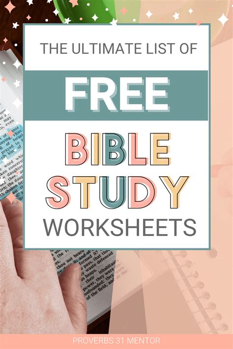 Free Printable Bible Studies With With Questions And Answers